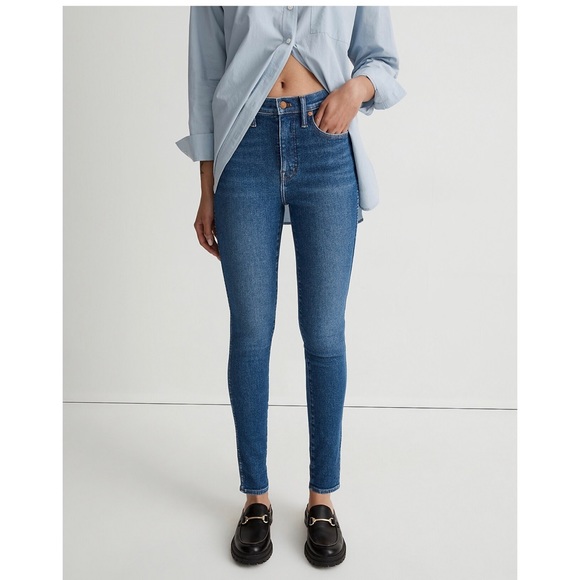 Madewell Denim - Madewell 10” High- Rise Skinny Jeans, Size 26